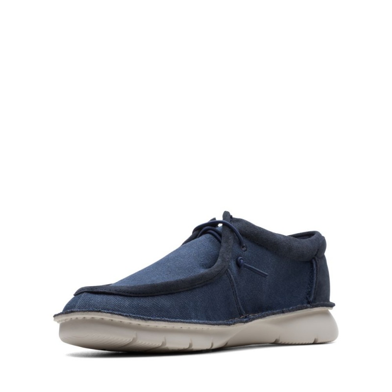 Pánské Boty Casual Clarks Colehill Easy Tmavě Blankyt | CZ-917620