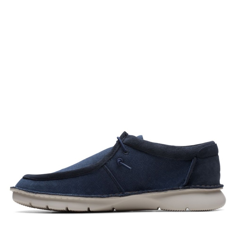 Pánské Boty Casual Clarks Colehill Easy Tmavě Blankyt | CZ-917620