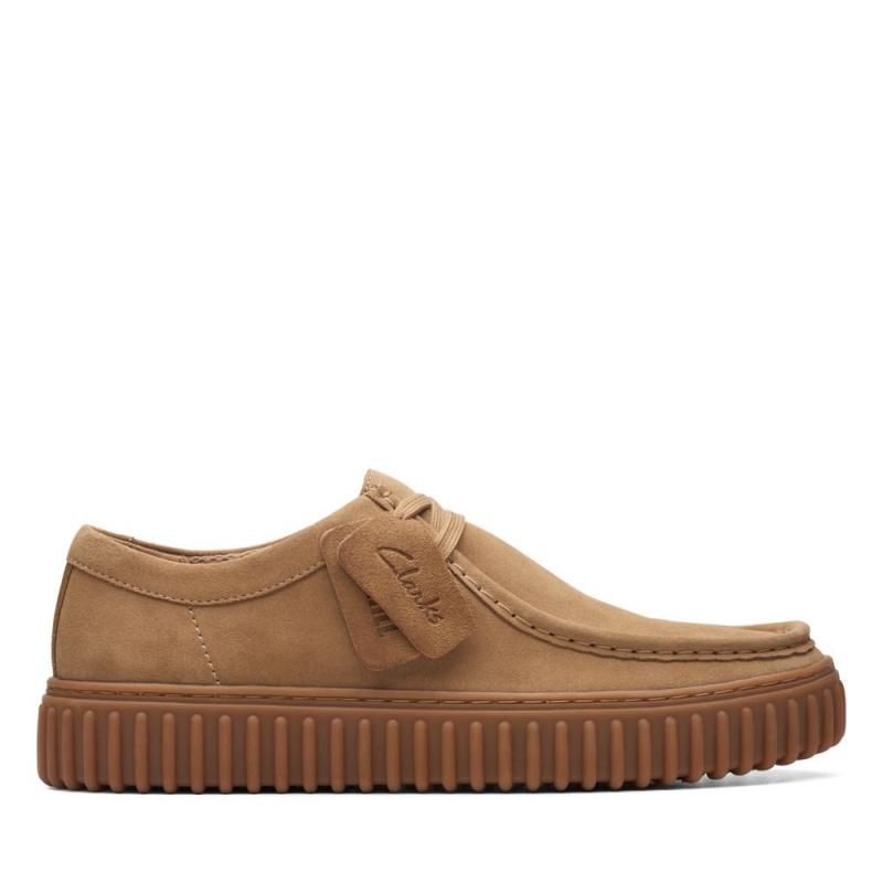 Pánské Boty Casual Clarks Torhill Lo Tmavě Hnědé | CZ-726098