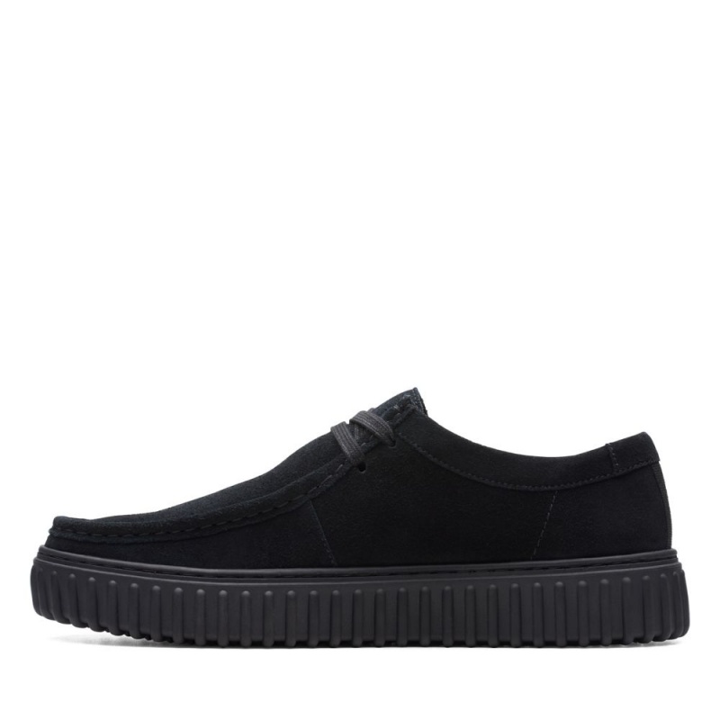 Pánské Boty Casual Clarks Torhill Lo Černé | CZ-017456