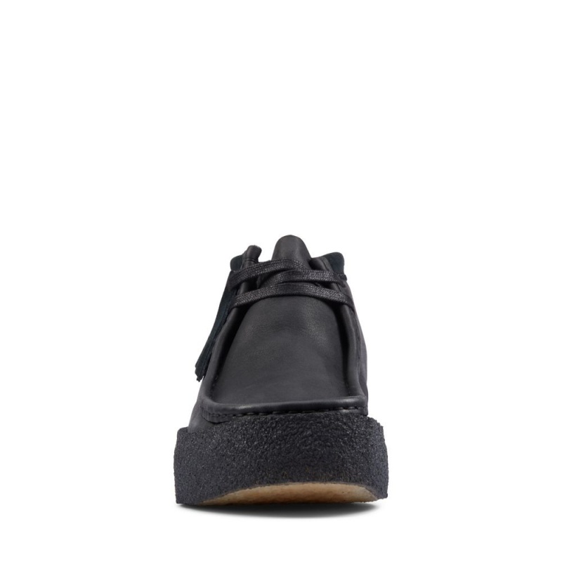 Pánské Boty Clarks Wallabee Cup Boot Černé | CZ-315874