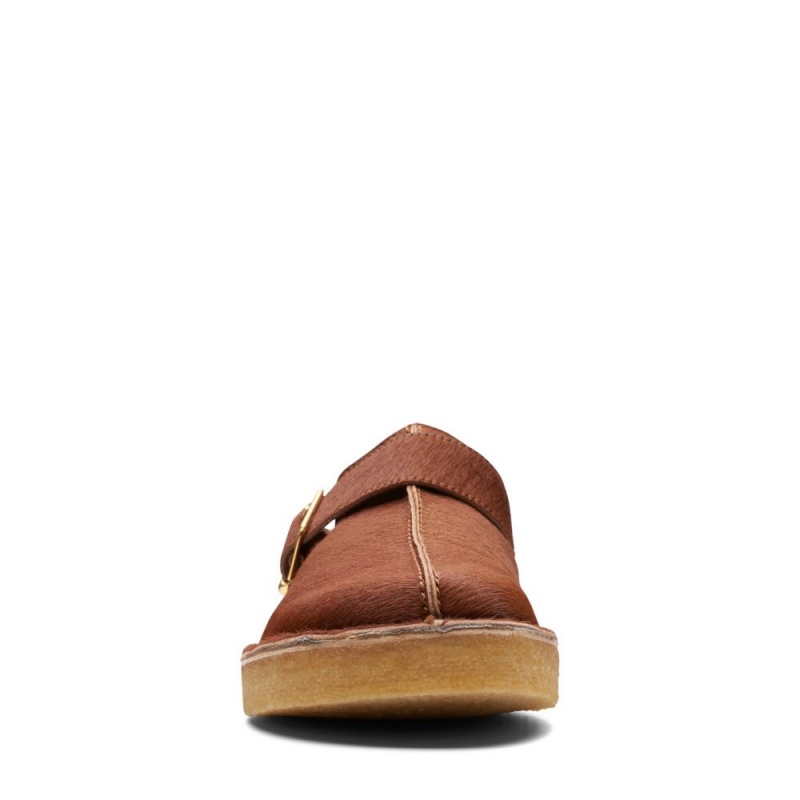 Pánské Boty Mules Clarks Trek Hnědé | CZ-721658