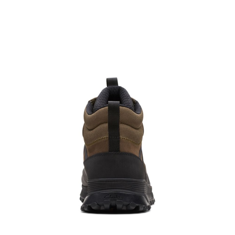 Pánské Kotníkové Boty Clarks ATL Trek Rise GORE-TEX Černé | CZ-875046