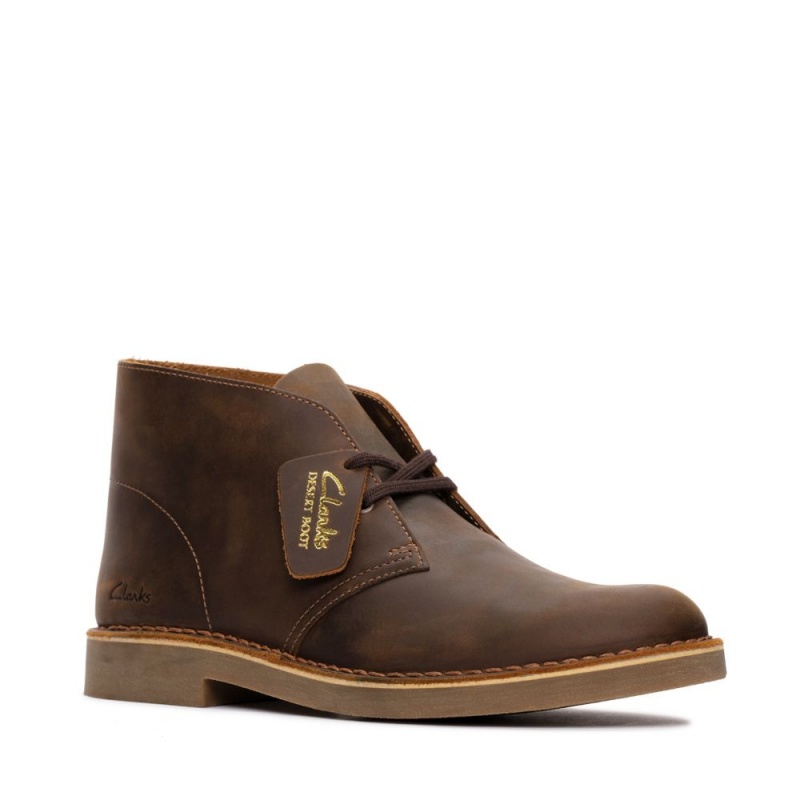 Pánské Kotníkové Boty Clarks Desert Boot Evo Hnědé | CZ-839250