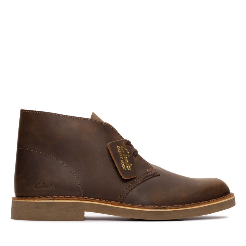 Pánské Kotníkové Boty Clarks Desert Boot Evo Hnědé | CZ-839250