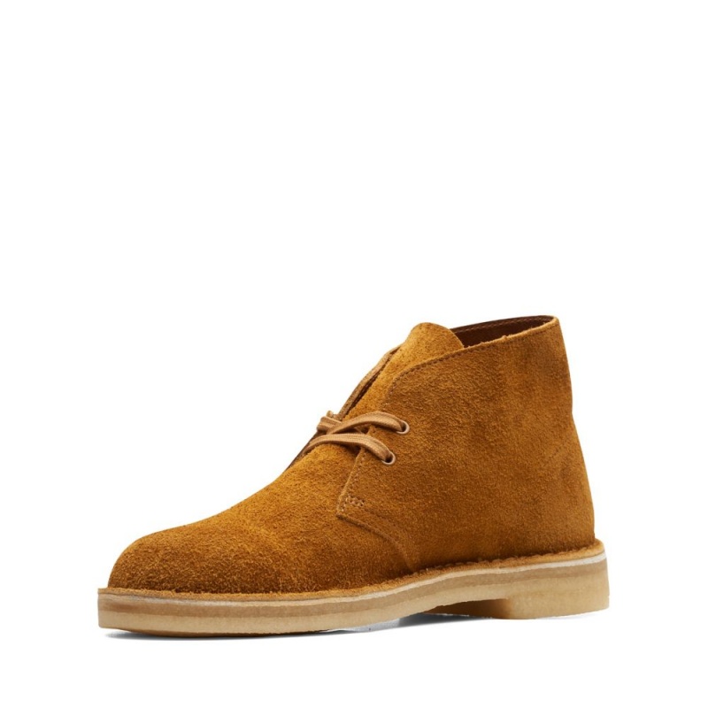 Pánské Kotníkové Boty Clarks Originál Desert Boot Hnědé Oranžové | CZ-702531