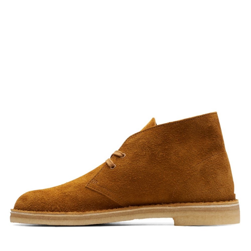 Pánské Kotníkové Boty Clarks Originál Desert Boot Hnědé Oranžové | CZ-702531