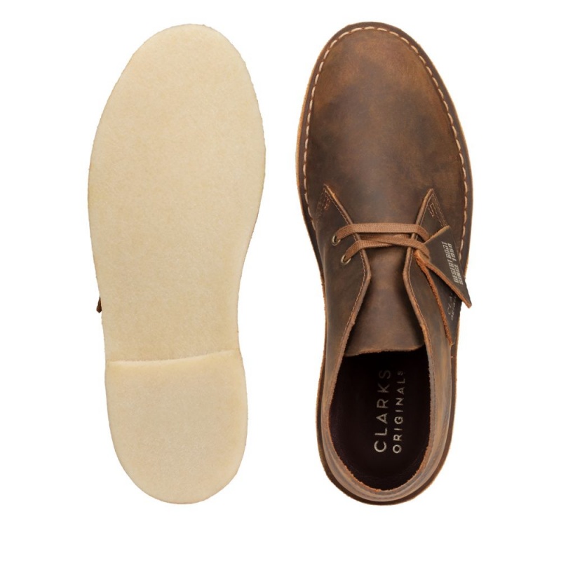 Pánské Kotníkové Boty Clarks Originál Desert Boot Hnědé | CZ-751389