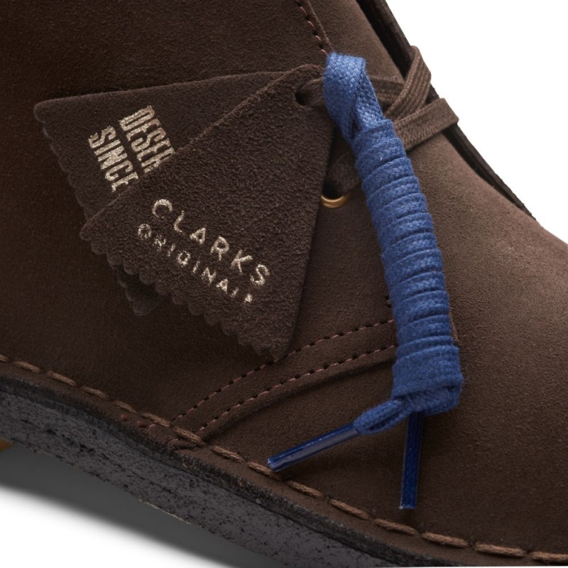 Pánské Kotníkové Boty Clarks Originál Desert Boot Hnědé | CZ-605823