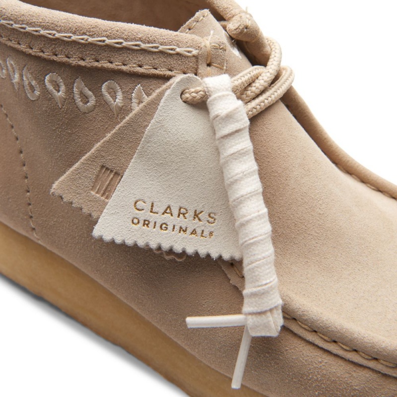 Pánské Kotníkové Boty Clarks Wallabee Boot Hnědé | CZ-198265