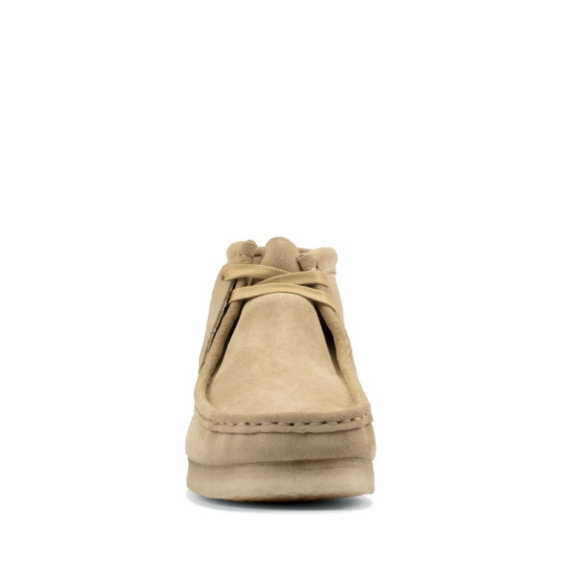 Pánské Kotníkové Boty Clarks Wallabee Boot Hnědé | CZ-963124