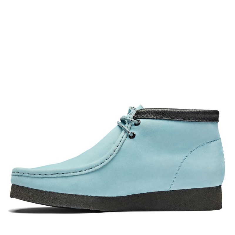 Pánské Kotníkové Boty Clarks Wallabee Boot Světle Blankyt | CZ-820576