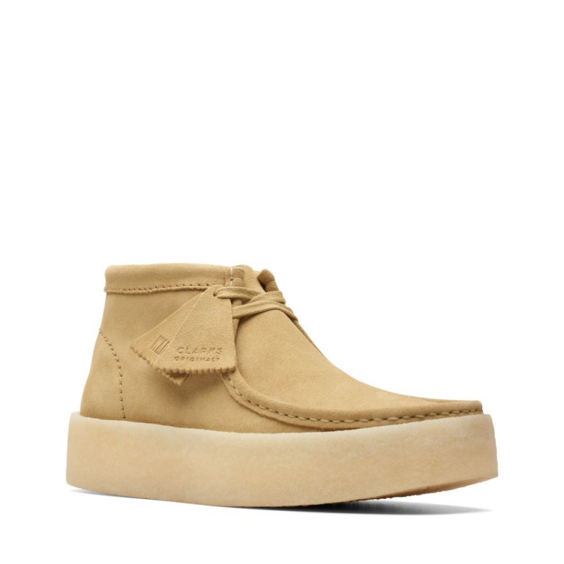 Pánské Kotníkové Boty Clarks Wallabee Cup Boot Hnědé | CZ-562791