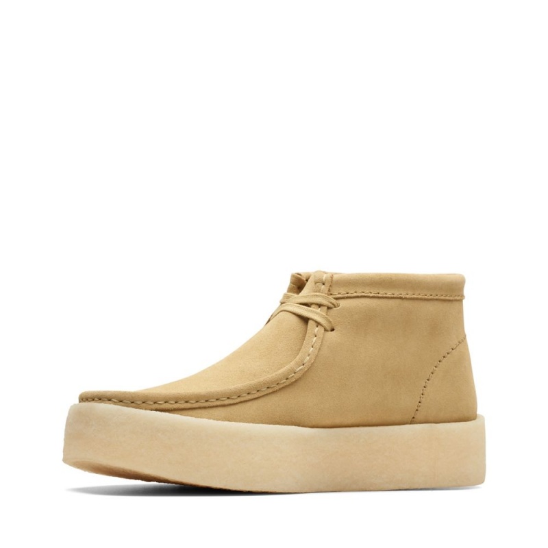 Pánské Kotníkové Boty Clarks Wallabee Cup Boot Hnědé | CZ-562791