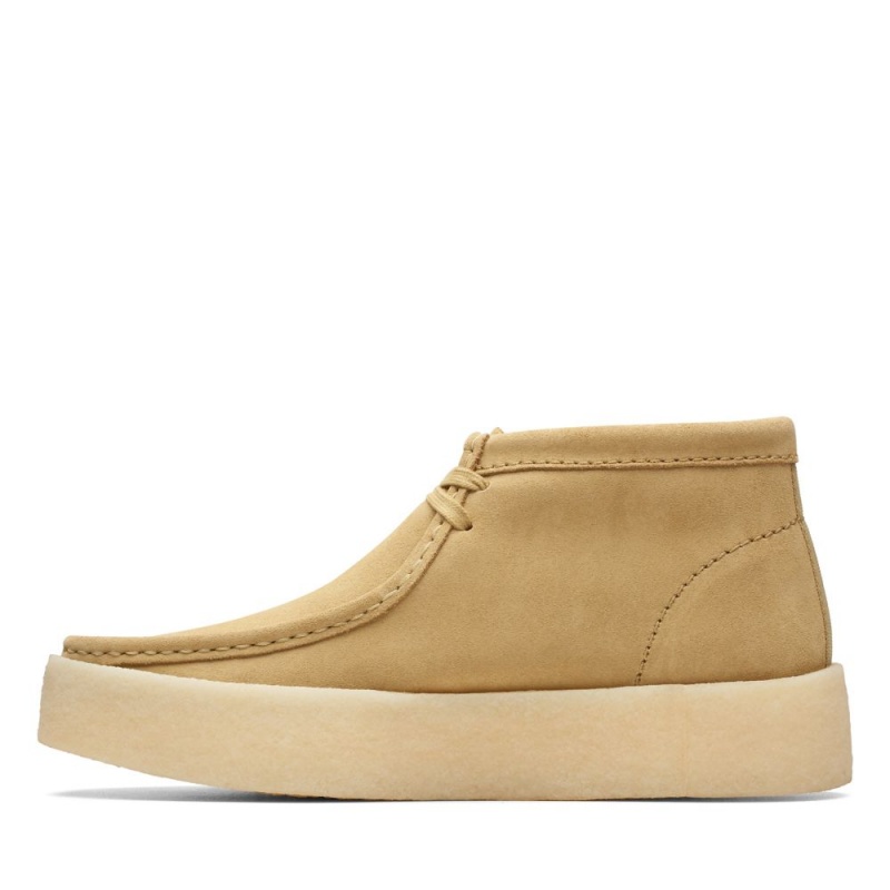 Pánské Kotníkové Boty Clarks Wallabee Cup Boot Hnědé | CZ-562791