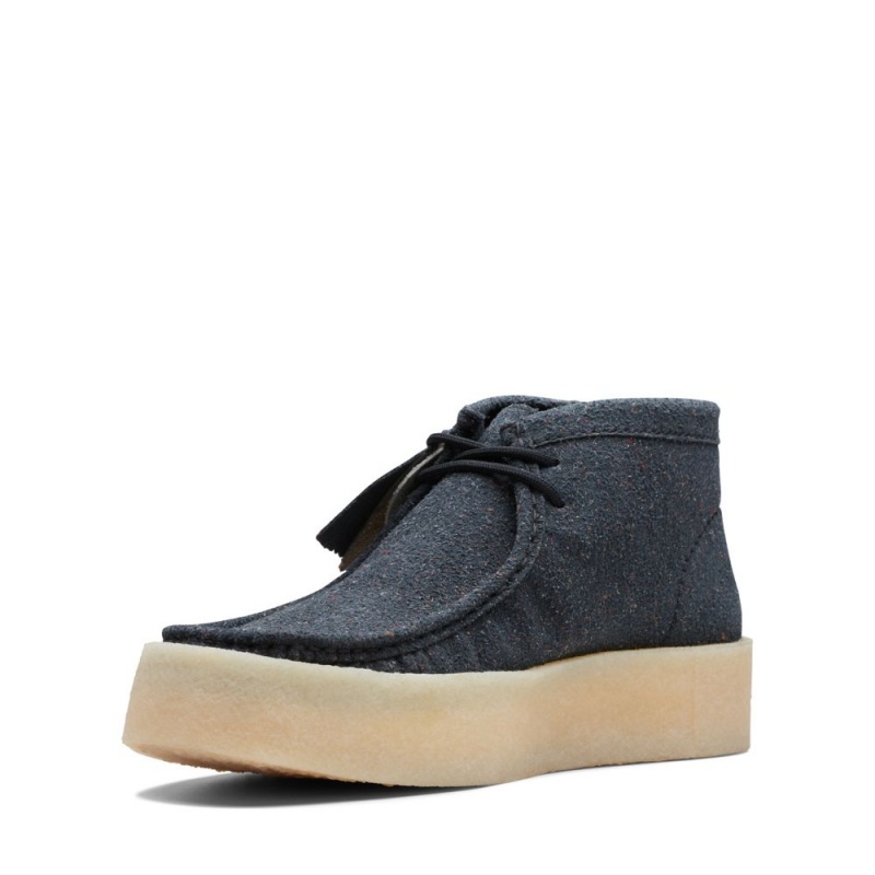 Pánské Kotníkové Boty Clarks Wallabee Cup Boot Černé | CZ-594016