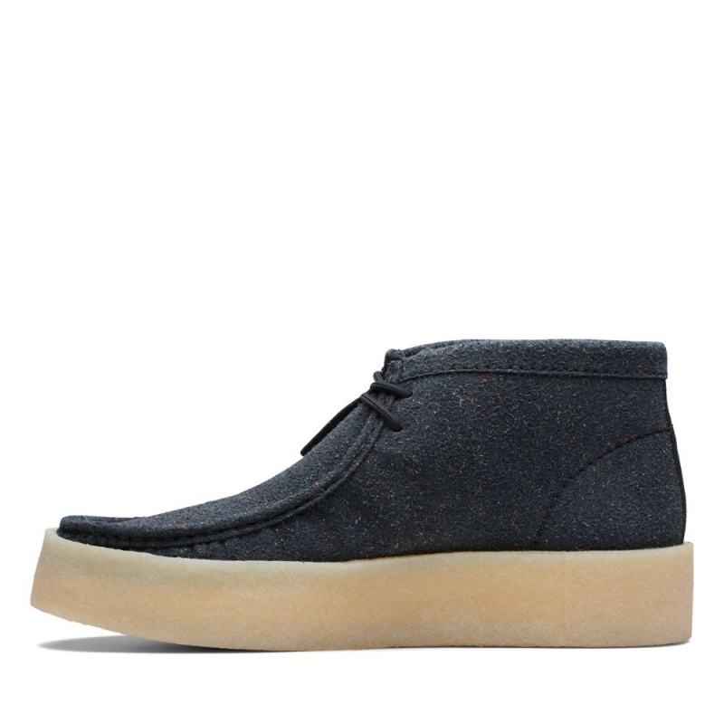 Pánské Kotníkové Boty Clarks Wallabee Cup Boot Černé | CZ-594016