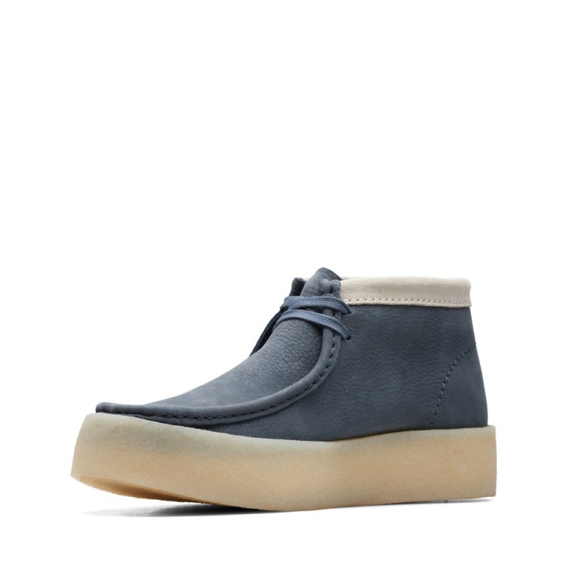 Pánské Kotníkové Boty Clarks Wallabee Cup Boot Blankyt | CZ-041627