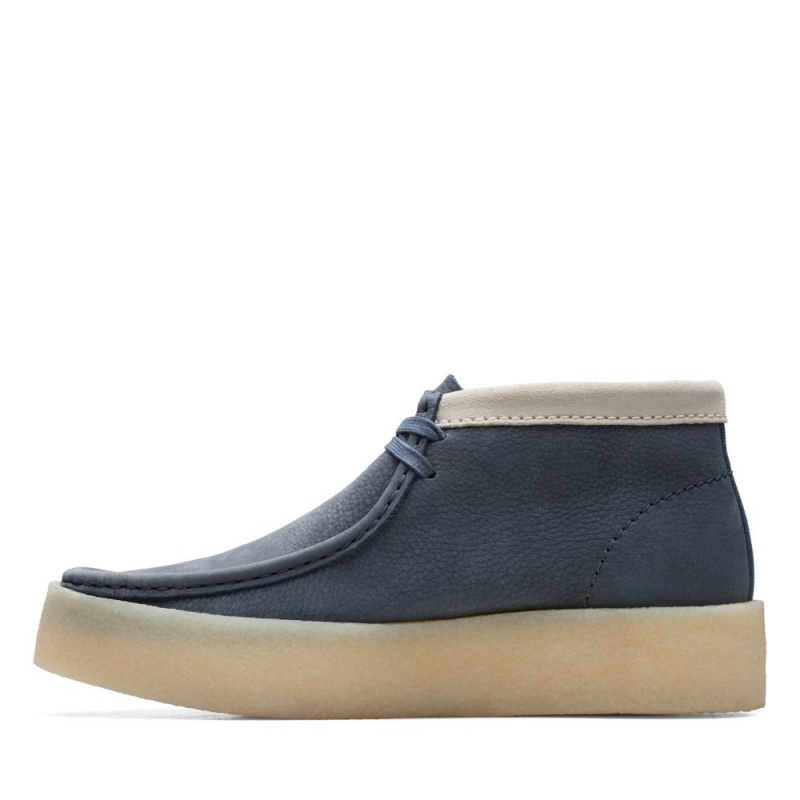 Pánské Kotníkové Boty Clarks Wallabee Cup Boot Blankyt | CZ-041627