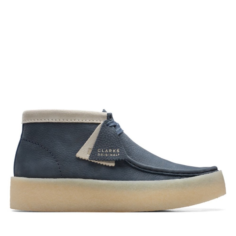 Pánské Kotníkové Boty Clarks Wallabee Cup Boot Blankyt | CZ-041627