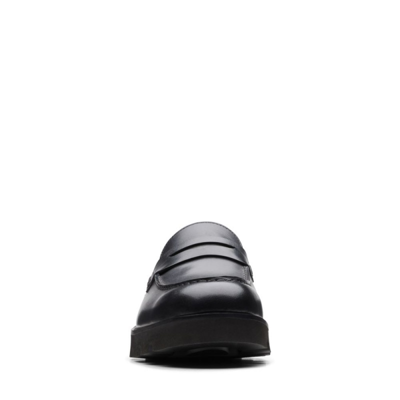 Pánské Loafers Clarks Badell Slip Černé | CZ-478509