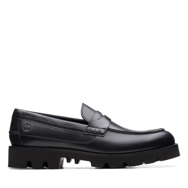 Pánské Loafers Clarks Badell Slip Černé | CZ-478509