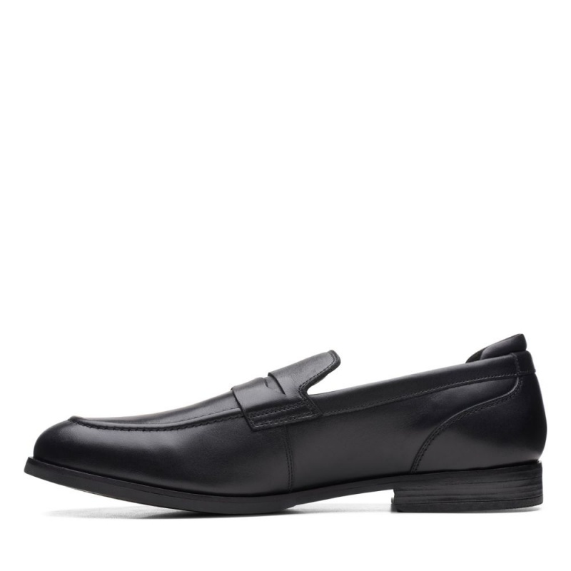 Pánské Loafers Clarks Bradish Ease Černé | CZ-729813