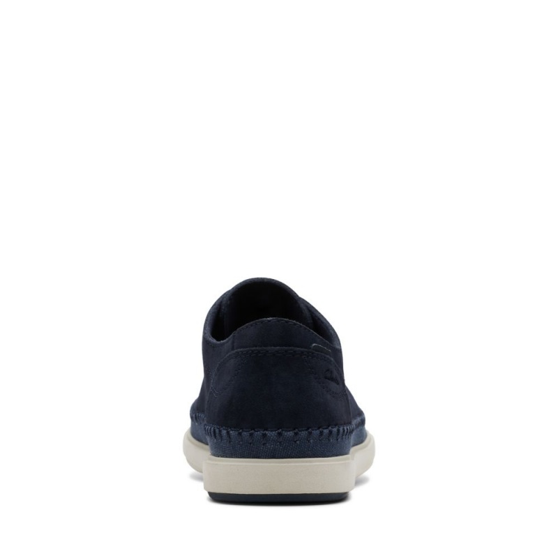 Pánské Loafers Clarks Bratton Lo Tmavě Blankyt | CZ-316092