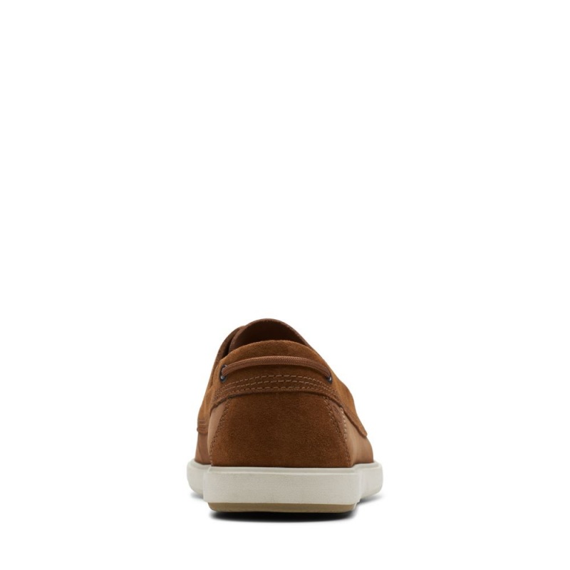 Pánské Loafers Clarks Bratton Lodní Tmavě Hnědé | CZ-592138