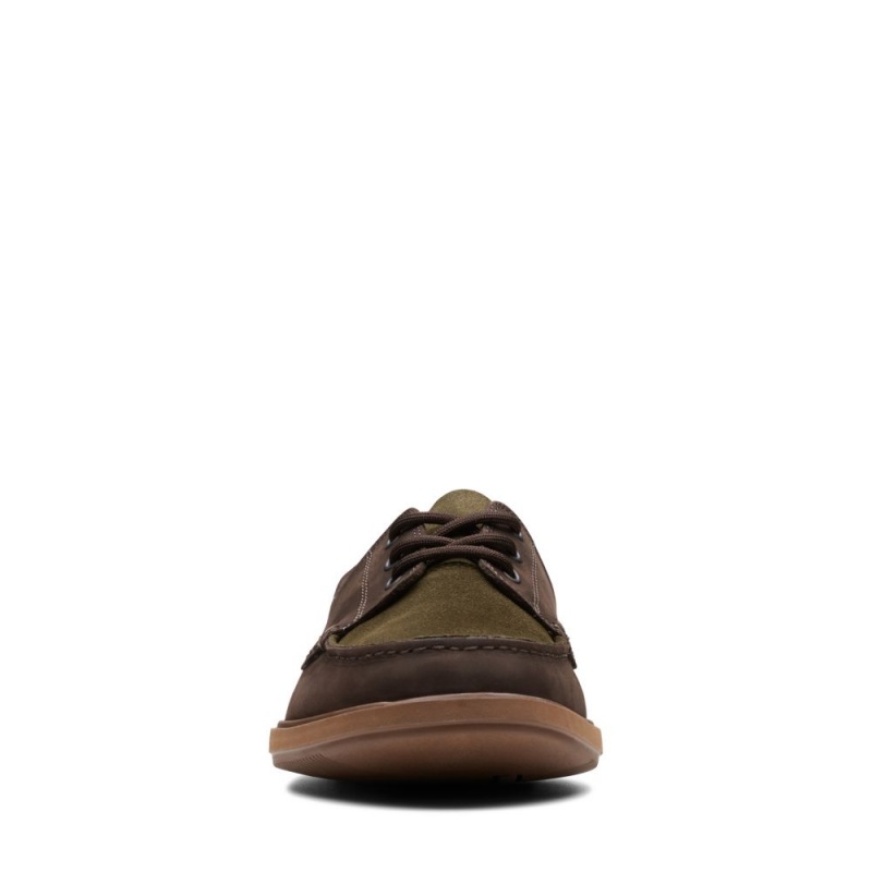 Pánské Loafers Clarks Bratton Lodní Tmavě Hnědé | CZ-382976