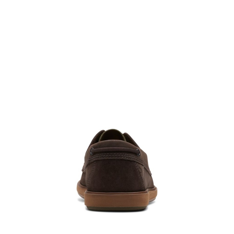 Pánské Loafers Clarks Bratton Lodní Tmavě Hnědé | CZ-382976