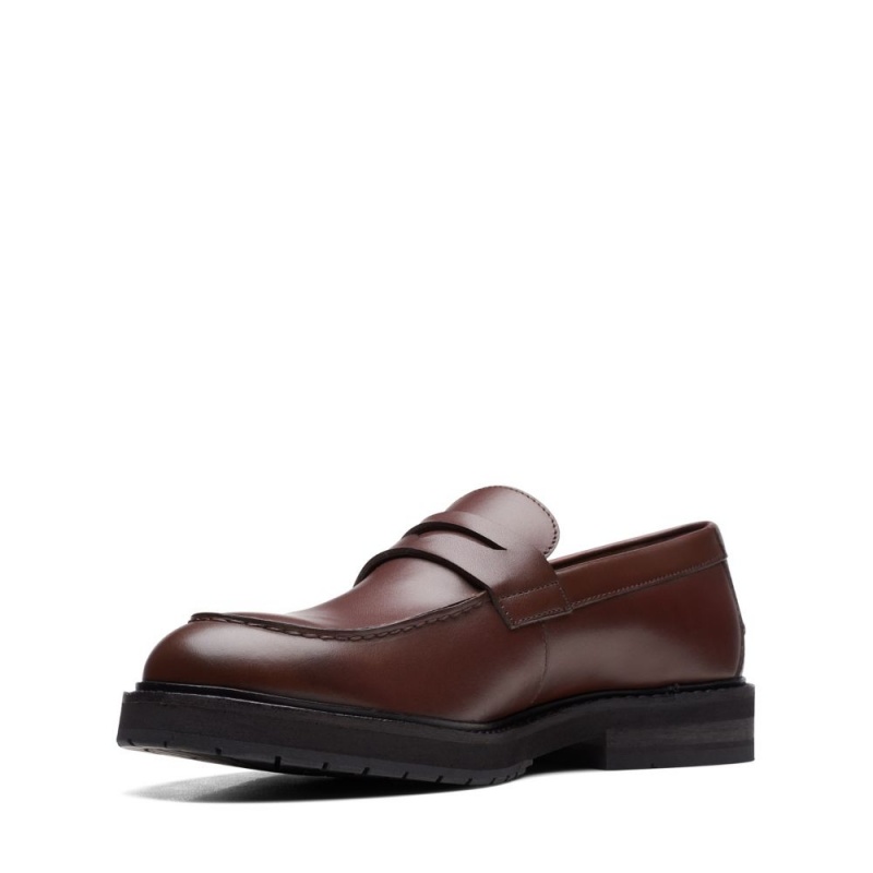 Pánské Loafers Clarks Craft North Lo Hnědé | CZ-457231