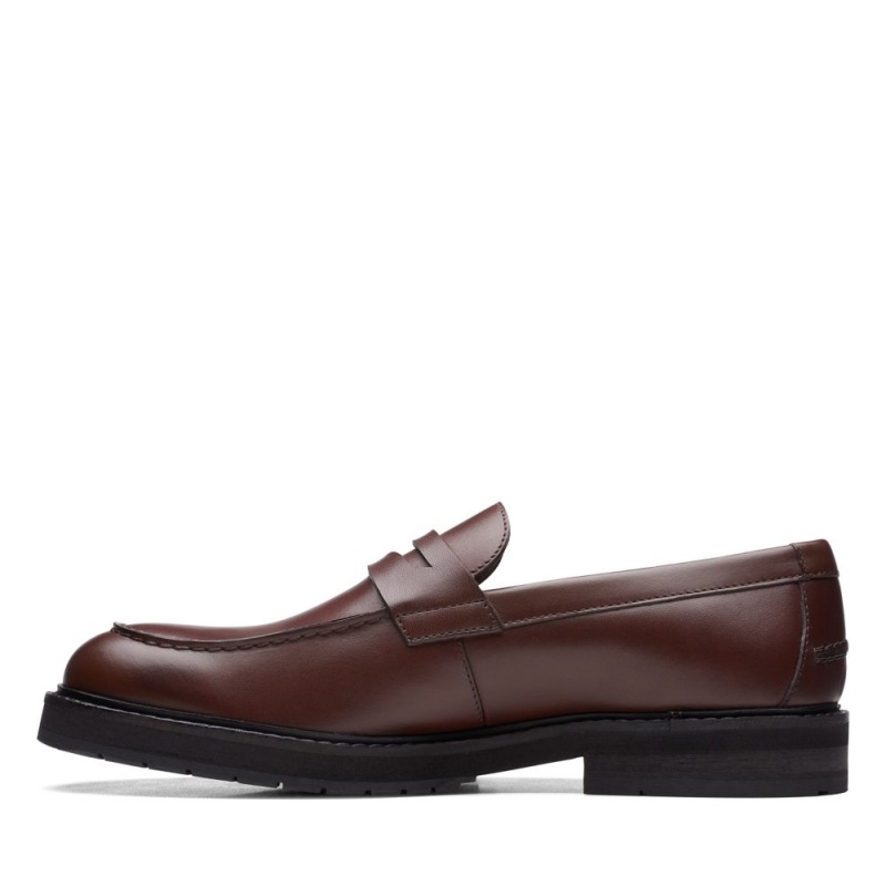 Pánské Loafers Clarks Craft North Lo Hnědé | CZ-457231