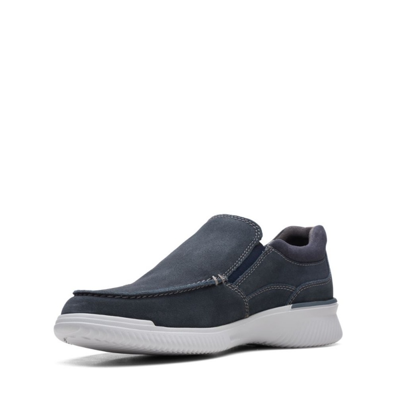 Pánské Loafers Clarks Donaway Free Tmavě Blankyt | CZ-047269