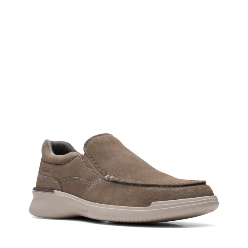 Pánské Loafers Clarks Donaway Free Šedé | CZ-298015