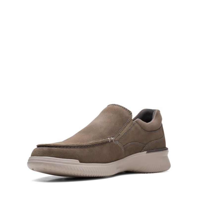 Pánské Loafers Clarks Donaway Free Šedé | CZ-298015