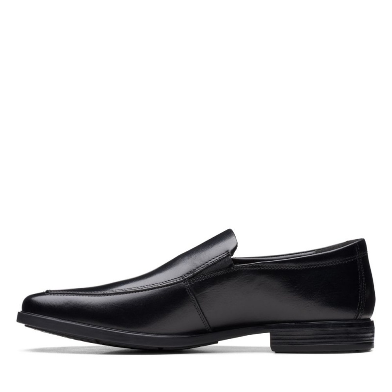 Pánské Loafers Clarks Howard Edge Černé | CZ-169203