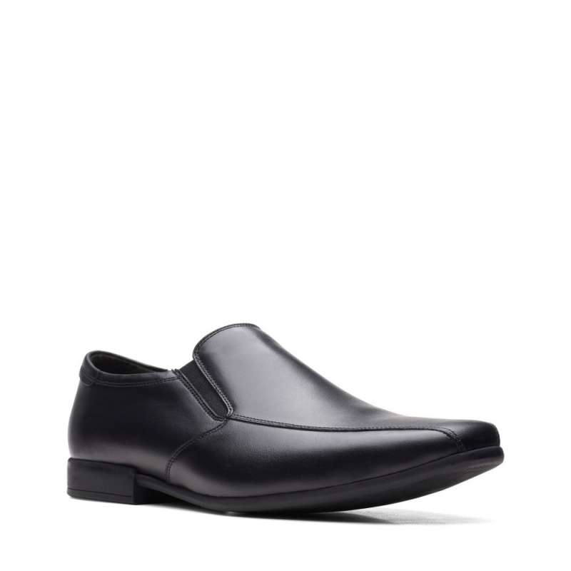 Pánské Loafers Clarks Sidton Edge Černé | CZ-265014