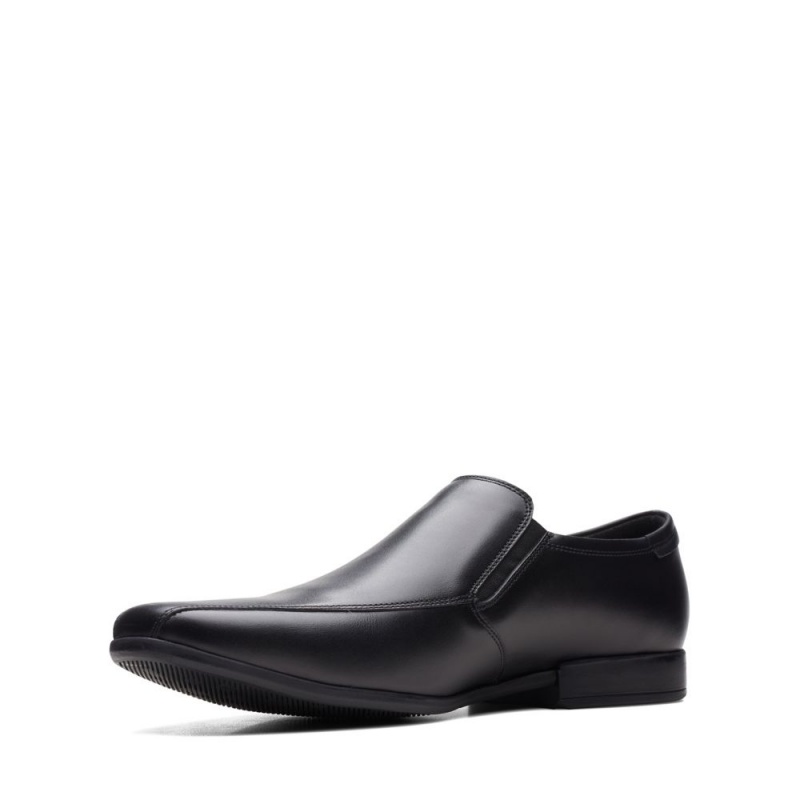 Pánské Loafers Clarks Sidton Edge Černé | CZ-265014