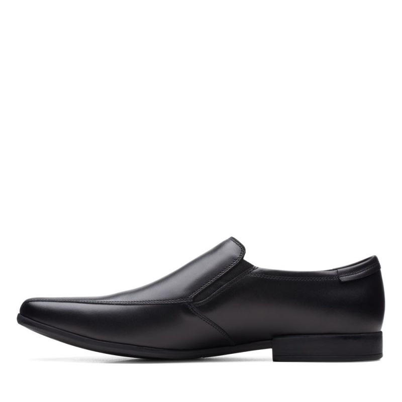 Pánské Loafers Clarks Sidton Edge Černé | CZ-265014