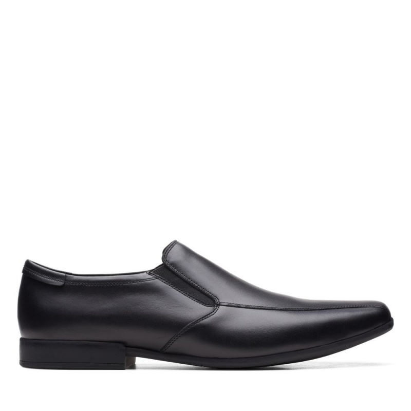 Pánské Loafers Clarks Sidton Edge Černé | CZ-265014