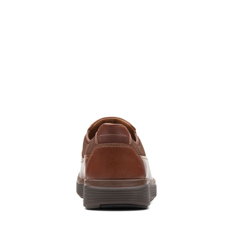 Pánské Loafers Clarks Un Abode Go Tmavě Hnědé | CZ-610235