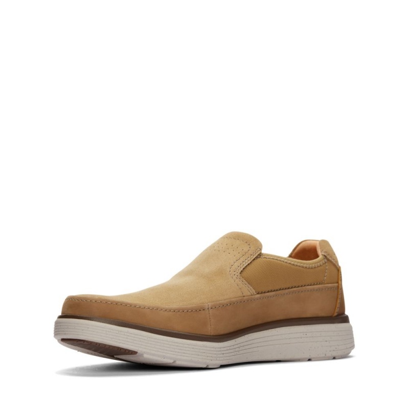 Pánské Loafers Clarks Un Abode Go Tmavě Hnědé | CZ-425871