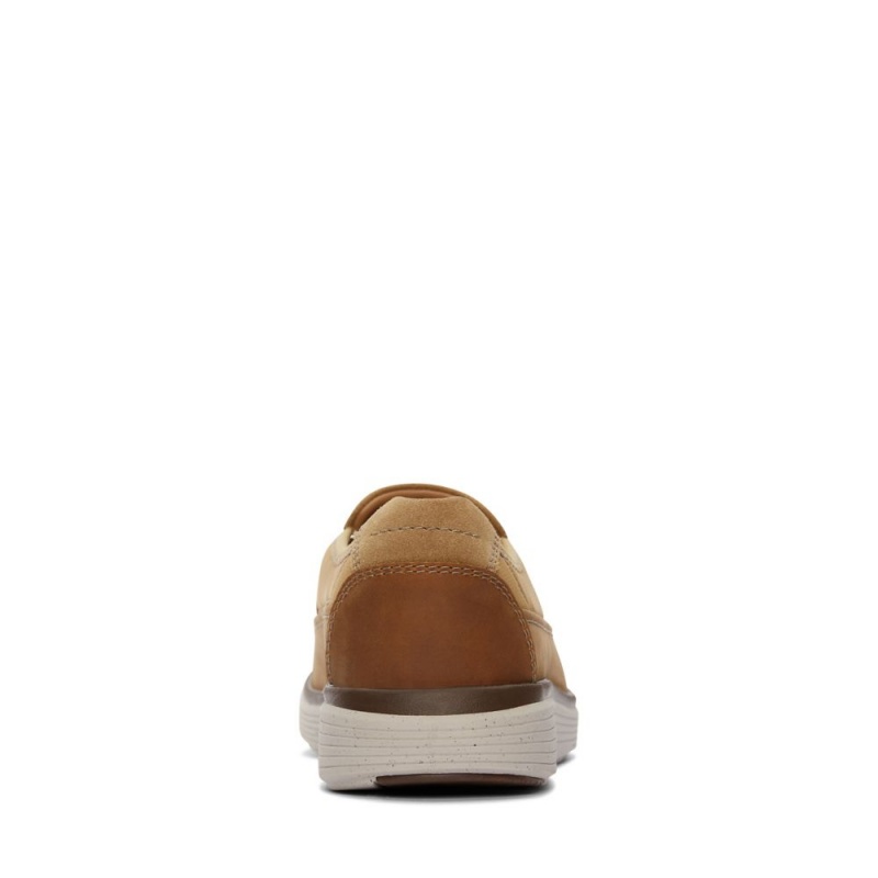 Pánské Loafers Clarks Un Abode Go Tmavě Hnědé | CZ-425871