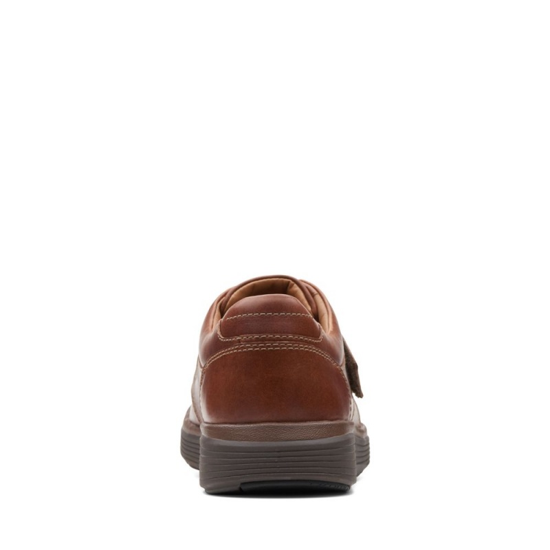 Pánské Loafers Clarks Un Abode Strap Tmavě Hnědé | CZ-253791