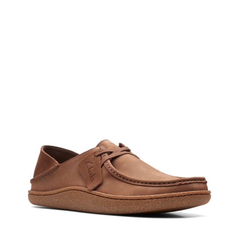 Pánské Obuv Clarks Pilton Wallabee Hnědé | CZ-098621