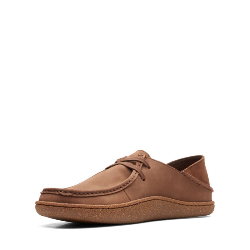 Pánské Obuv Clarks Pilton Wallabee Hnědé | CZ-098621