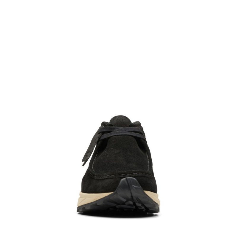 Pánské Obuv Clarks Wallabee Eden Černé | CZ-716534