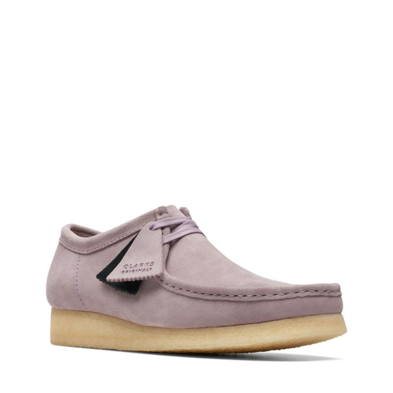 Pánské Obuv Clarks Wallabee Fialové | CZ-850271