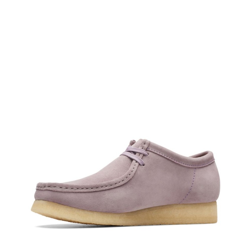 Pánské Obuv Clarks Wallabee Fialové | CZ-850271